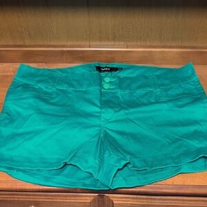 Torrid Green High Waist Shorts